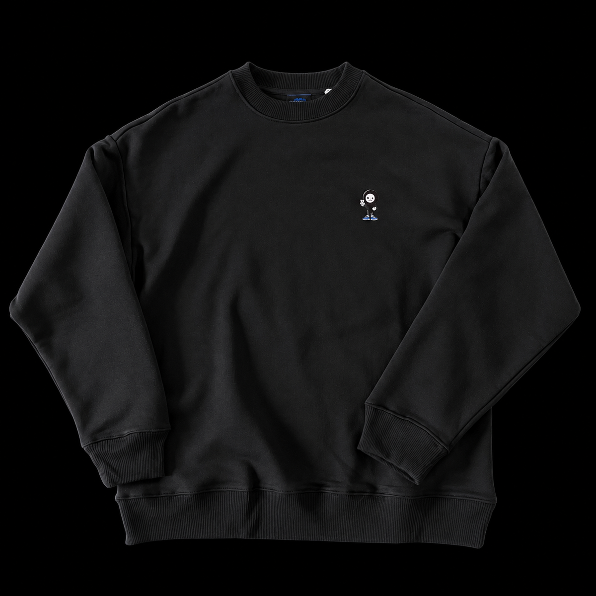 Sweatshirt LATOS - black
